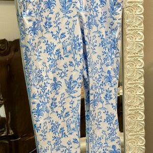 Lilly Pulitzer Fairway Performance Twill Corso Pant UPF 50+ Size 12 NWT